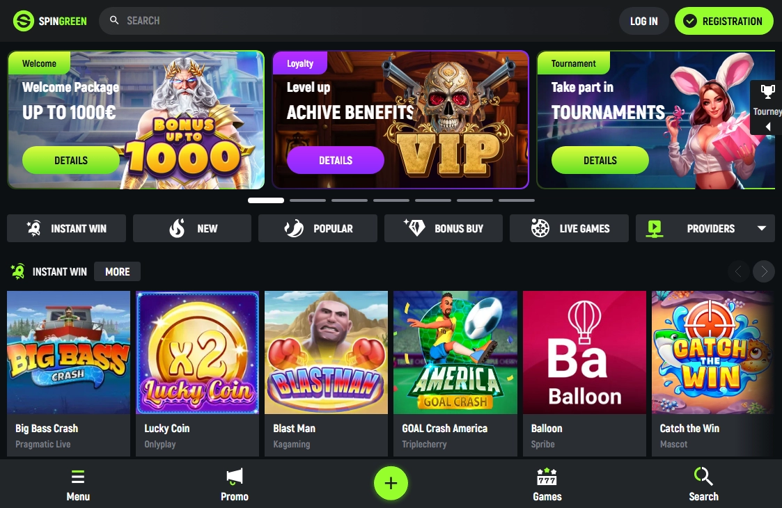 SpinGreen Casino